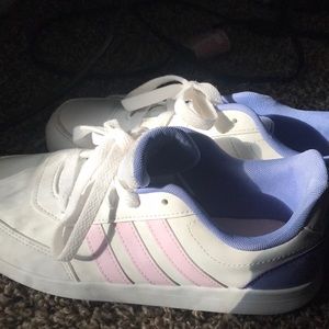Pink And Purple Adidas (PRE OWNED)